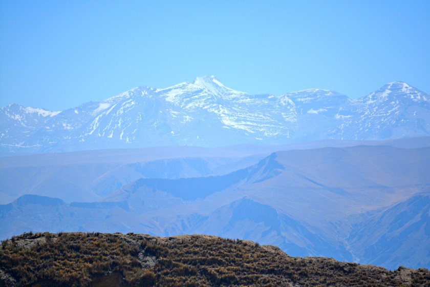 The city of La Paz seen from the Devil's Molar [Muela del Diablo]